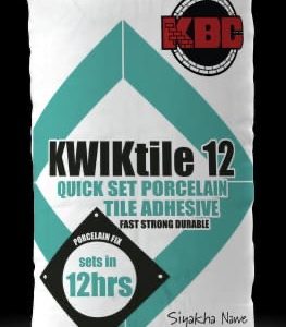 Kwiktile 12hr Porcelain Tile Adhesive 20kg
