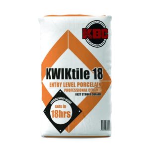 Kwiktile 18hr Porcelain Tile Adhesive 20kg