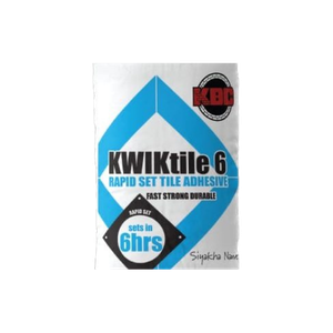 Kwiktile 6hr Porcelain Tile Adhesive 20kg