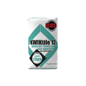 Kwiktile 12hr Porcelain Tile Adhesive 20kg